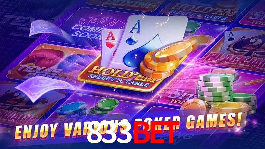 Interface do App 833bet